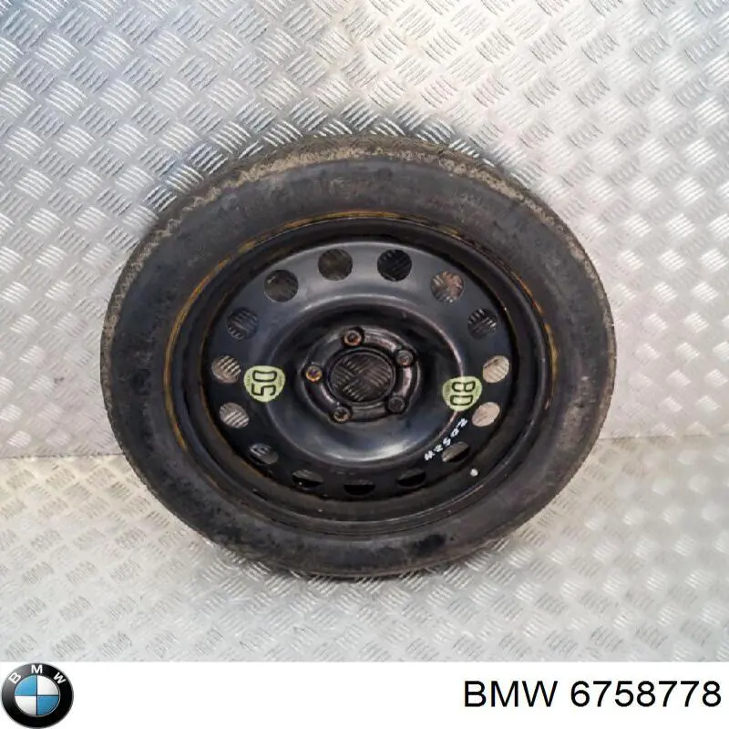 Discos de roda de aço (estampados) BMW 6758778