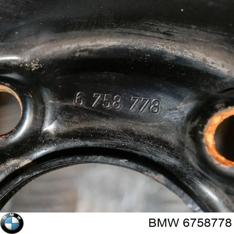 6758778 BMW Discos de roda de aço (estampados)