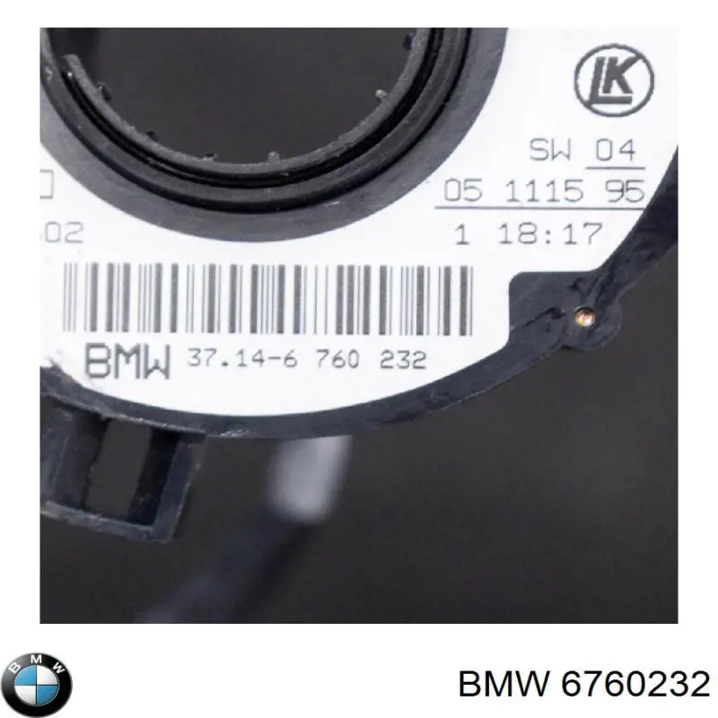 Compre 6760232 BMW Sensor do ângulo de viragem do volante de direção
