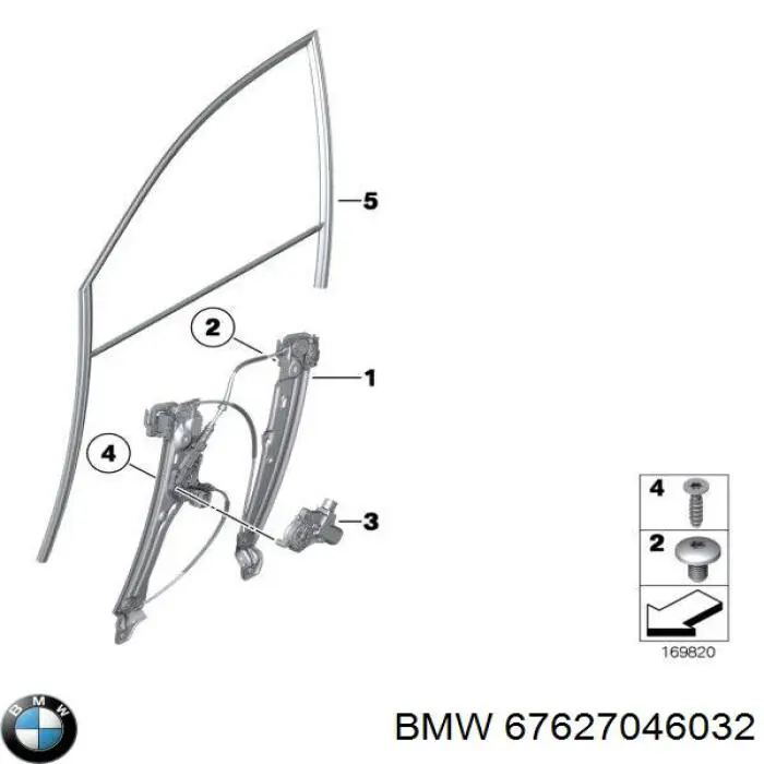 Motor de acionamento de vidro da porta dianteira direita BMW 67627046032 preço, a partir de 124,29 USD