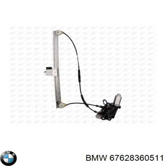Motor de acionamento de vidro da porta dianteira esquerda BMW 67628360511 preço, a partir de 71,63 USD