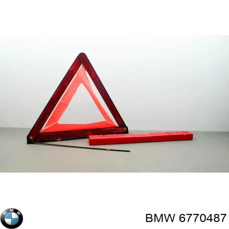 Triângulo de advertência 6770487 BMW