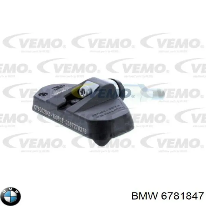 Compre 6781847 BMW Sensor de pressão de ar nos pneus