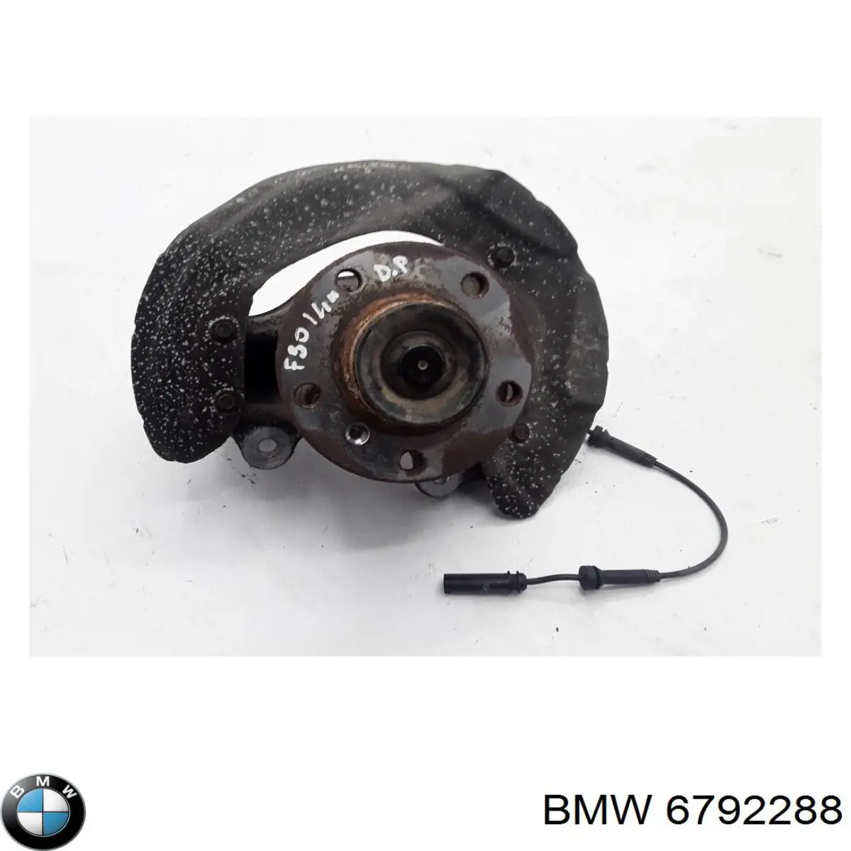 Pino moente (extremidade do eixo) dianteiro direito 6792288 BMW