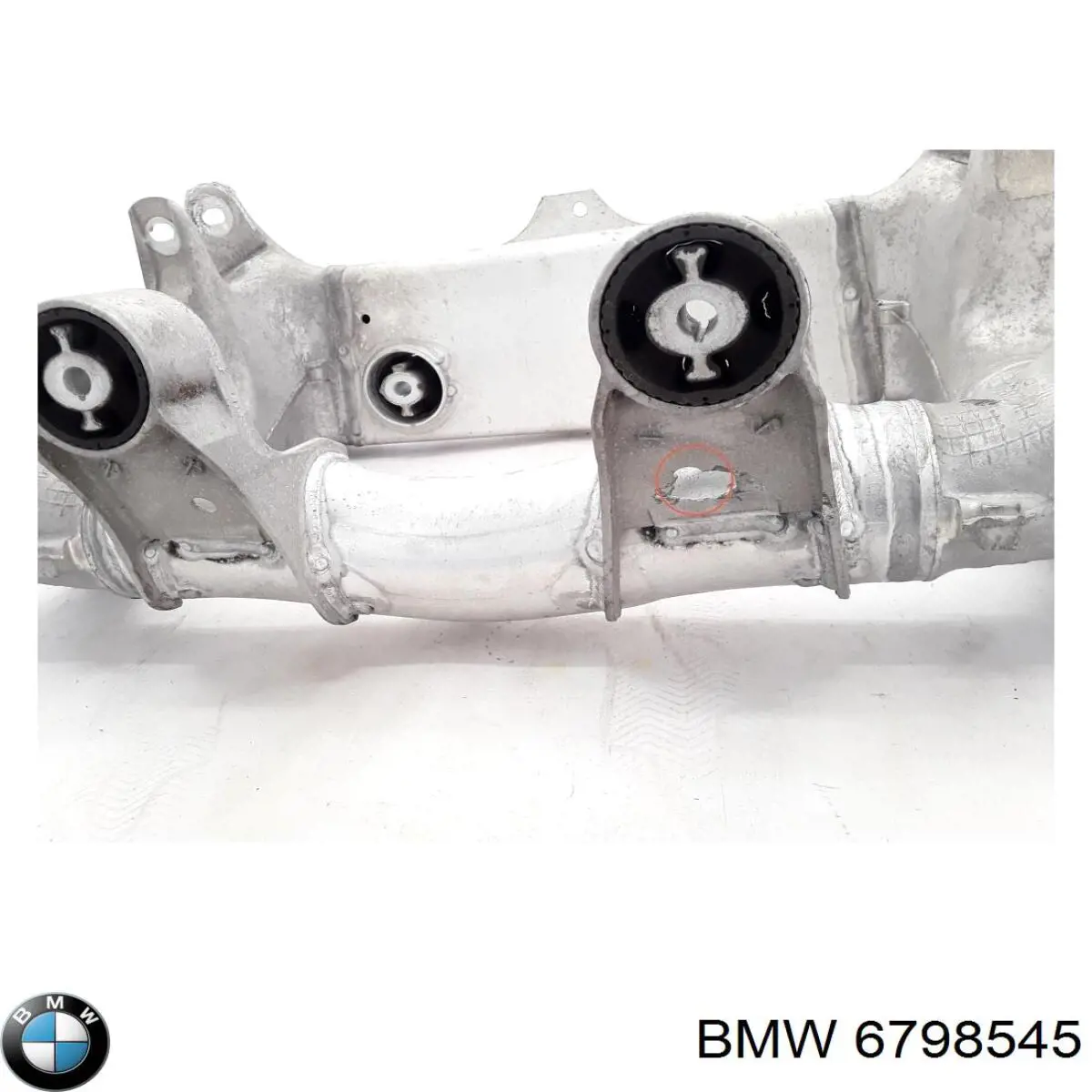 Compre 6798545 BMW Viga de suspensão traseira (plataforma veicular)