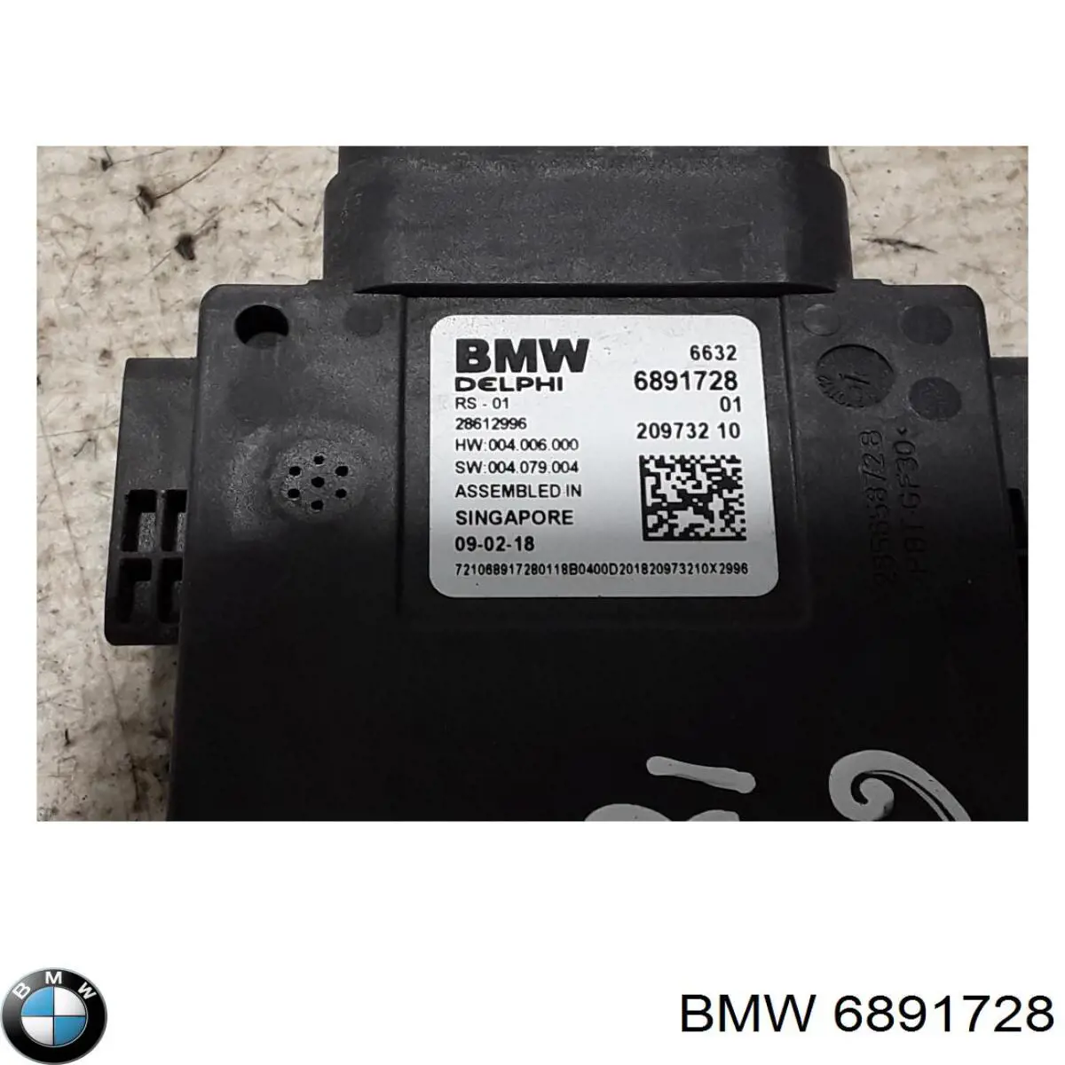 6891728 BMW Radar de mudança de faixa