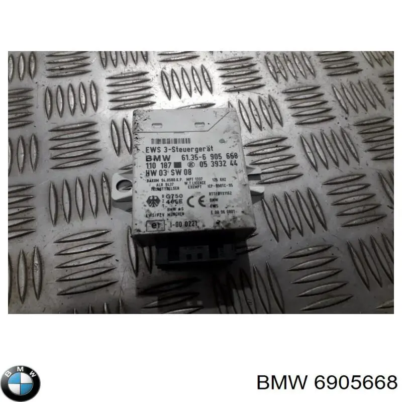 Módulo de direção (Centralina eletrônica) de imobilizador BMW 6905668 preço, a partir de 73,21 USD