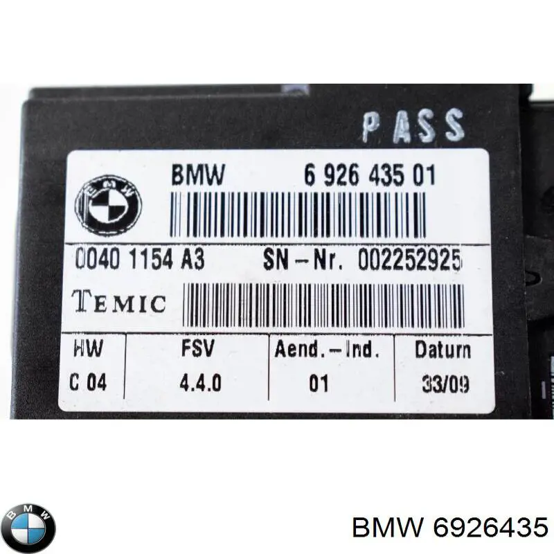  6926435 BMW