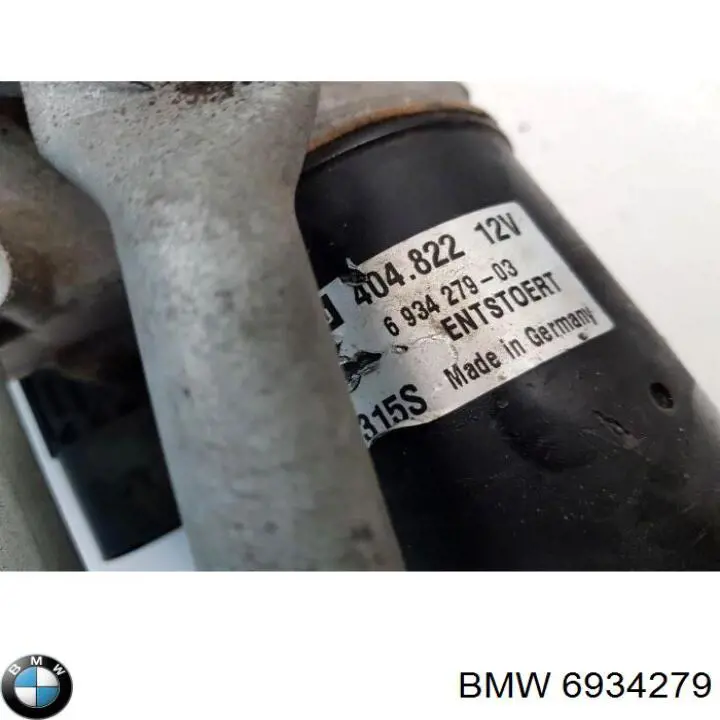 6934279 BMW Motor de limpador pára-brisas do pára-brisas