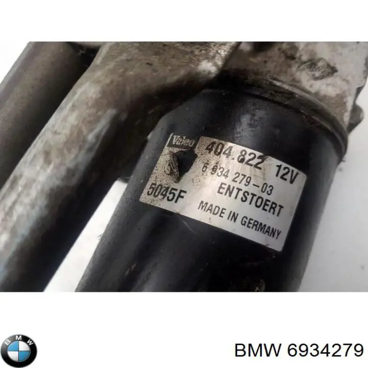 6934279 BMW Motor de limpador pára-brisas do pára-brisas