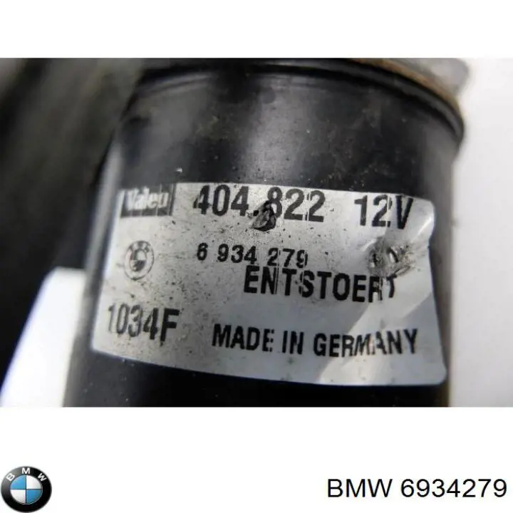 Compre 6934279 BMW Motor de limpador pára-brisas do pára-brisas