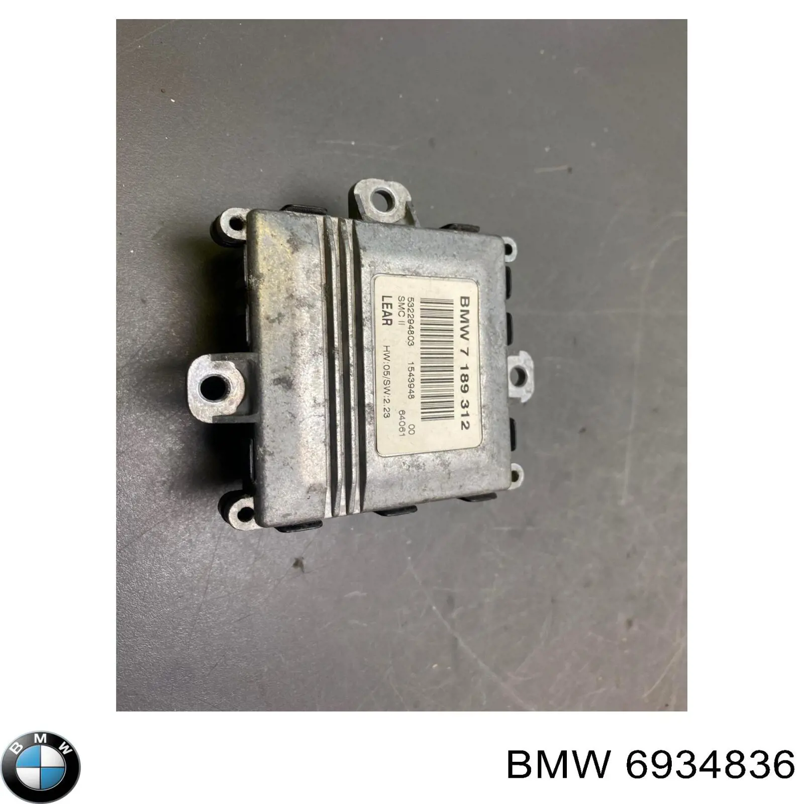6934836 BMW Módulo de direção (Centralina eletrônica) de iluminação adativa