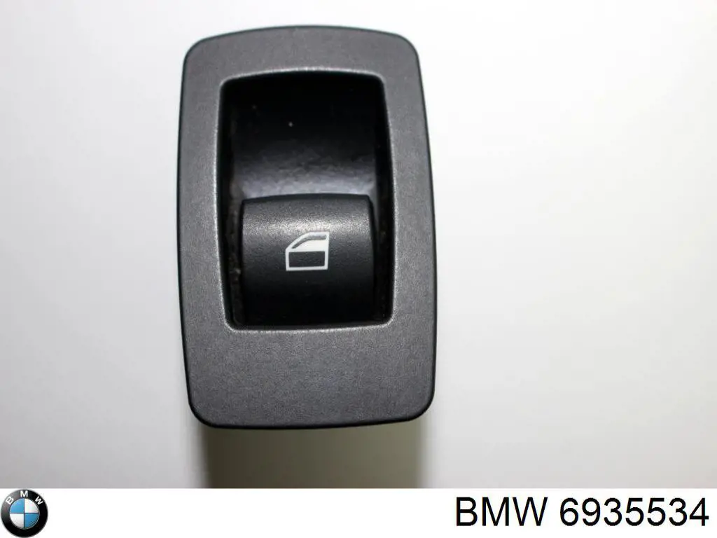6935534 BMW Botão dianteiro direito de ativação de motor de acionamento de vidro
