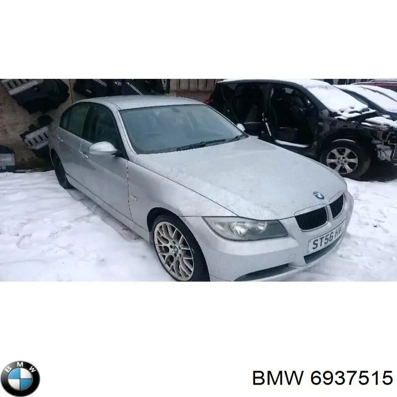 Compre 6937515 BMW Difusor do radiador de esfriamento, montado com motor e roda de aletas