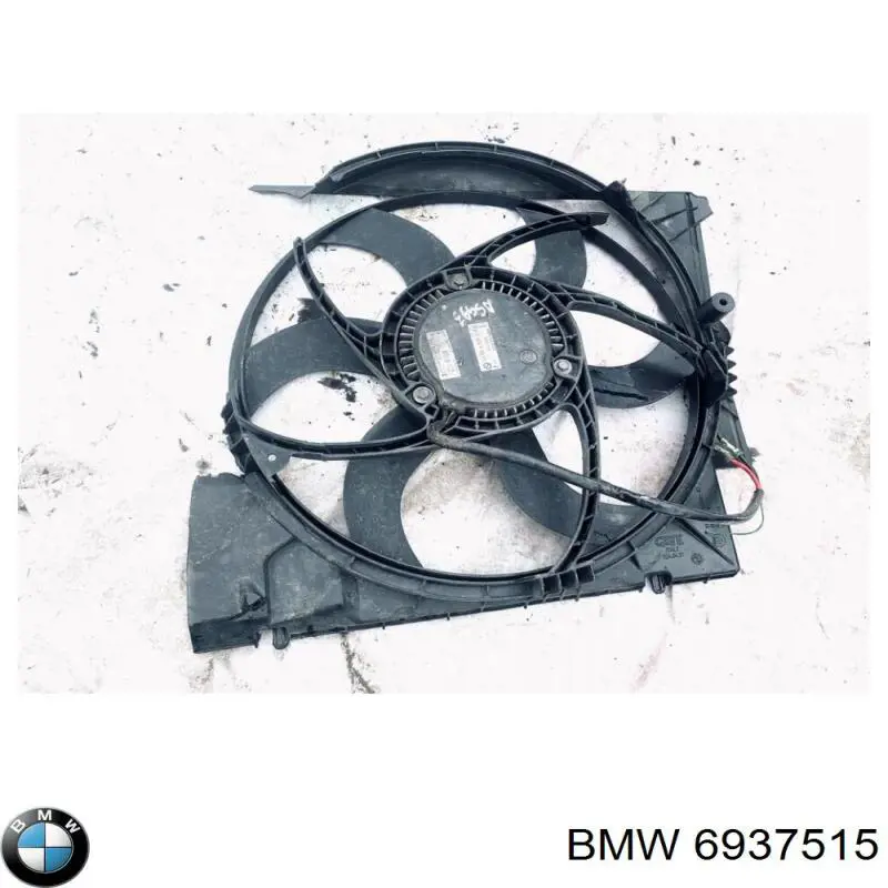 Difusor do radiador de esfriamento, montado com motor e roda de aletas BMW 6937515 preço, a partir de 111,73 USD