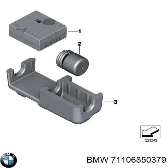 Compre 71106850379 BMW Selante para os pneus
