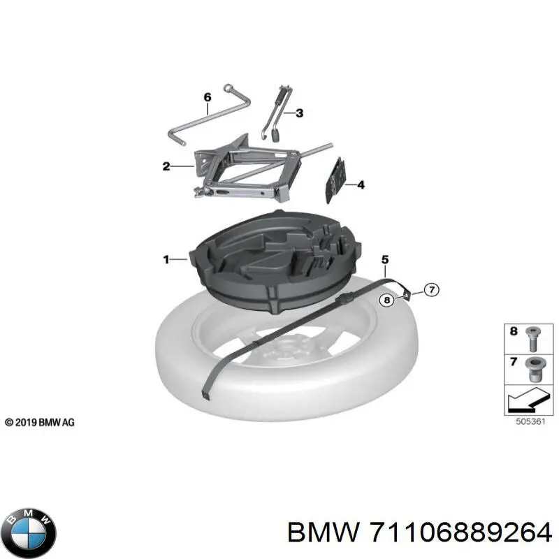 71106889264 BMW Macaco