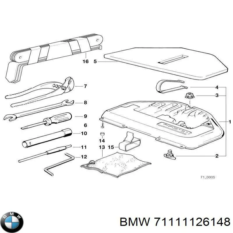 Compre 71111126148 BMW 