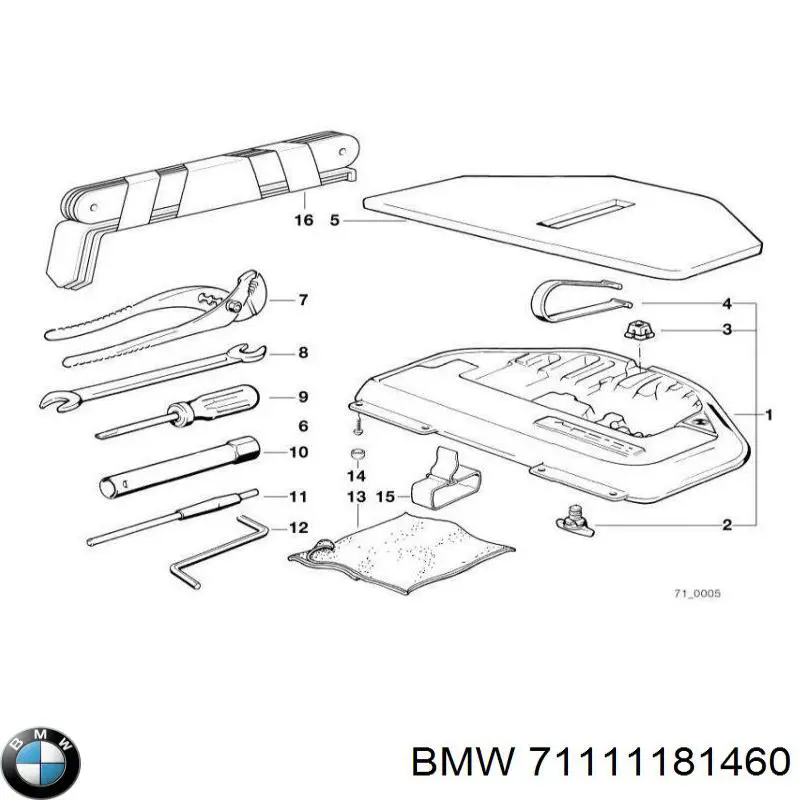Compre 71111181460 BMW 
