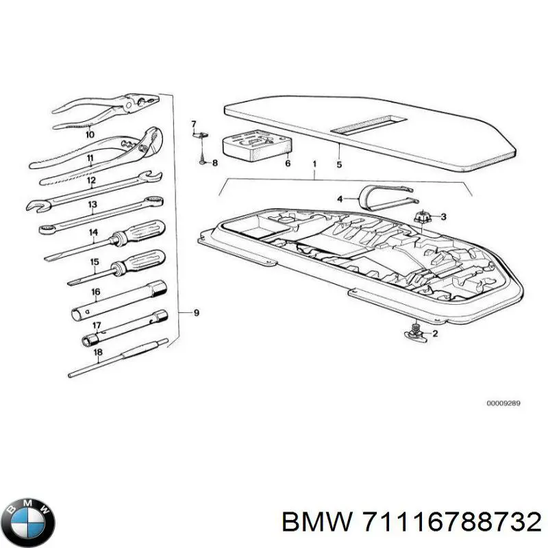 Compre 71116788732 BMW 