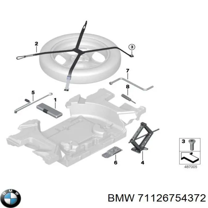 Macaco BMW 71126754372 preço, a partir de 254,50 USD