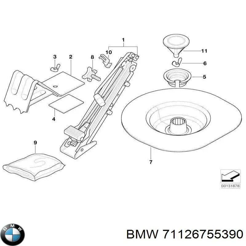  BMW 71126755390 preço, a partir de 11,01 USD