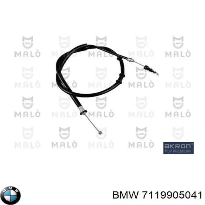 7119905041 BMW Vedante de mangueira de fornecimento de óleo de turbina