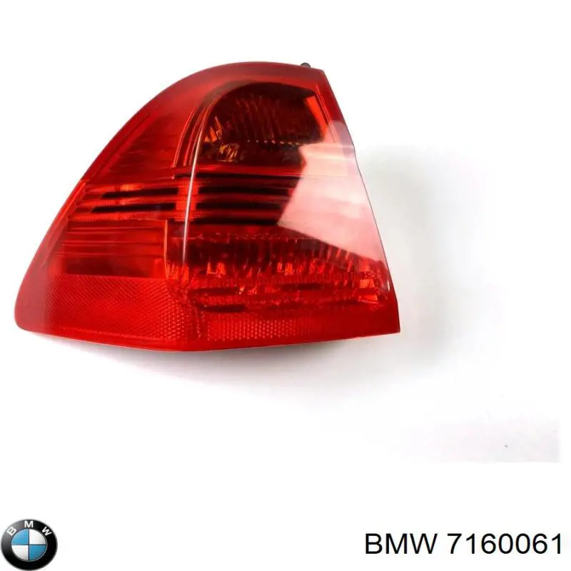 7160061 BMW Lanterna traseira esquerda externa