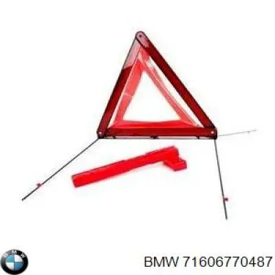 71606770487 BMW Triângulo de advertência