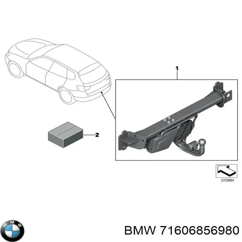  BMW 71606856980 preço, a partir de 243,63 USD