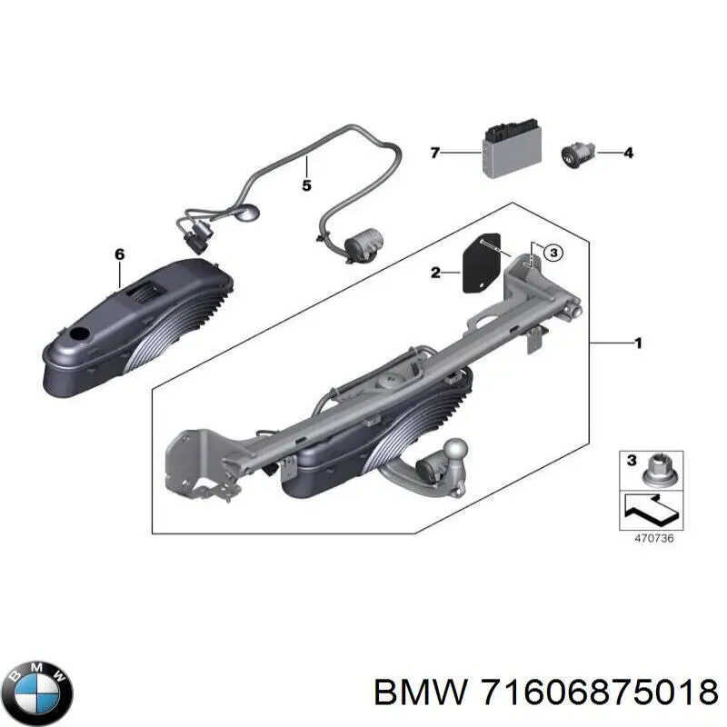 Compre 71606875018 BMW 