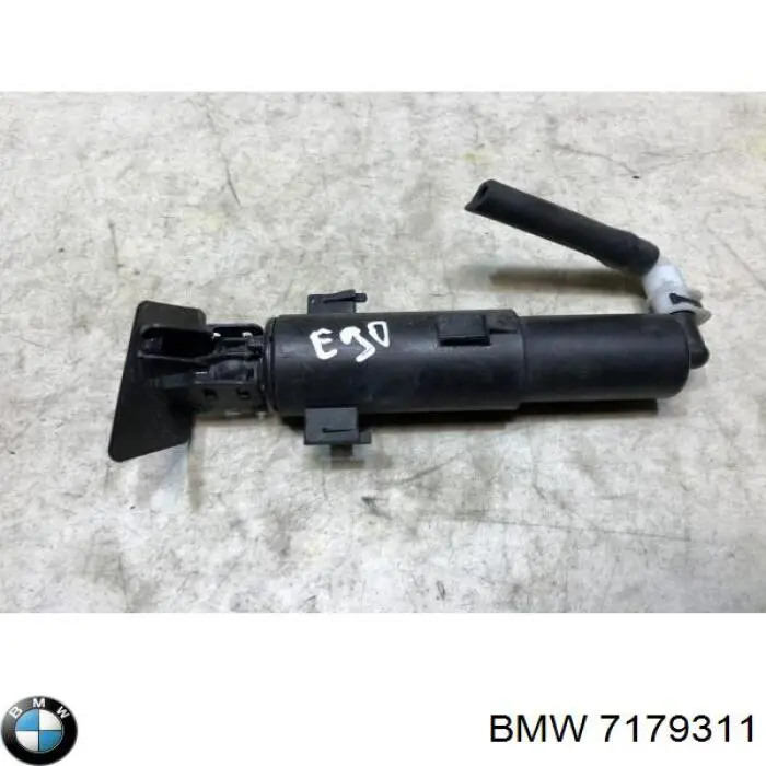 7179311 BMW Suporte do injetor de fluido para lavador das luzes (cilindro de elevação)