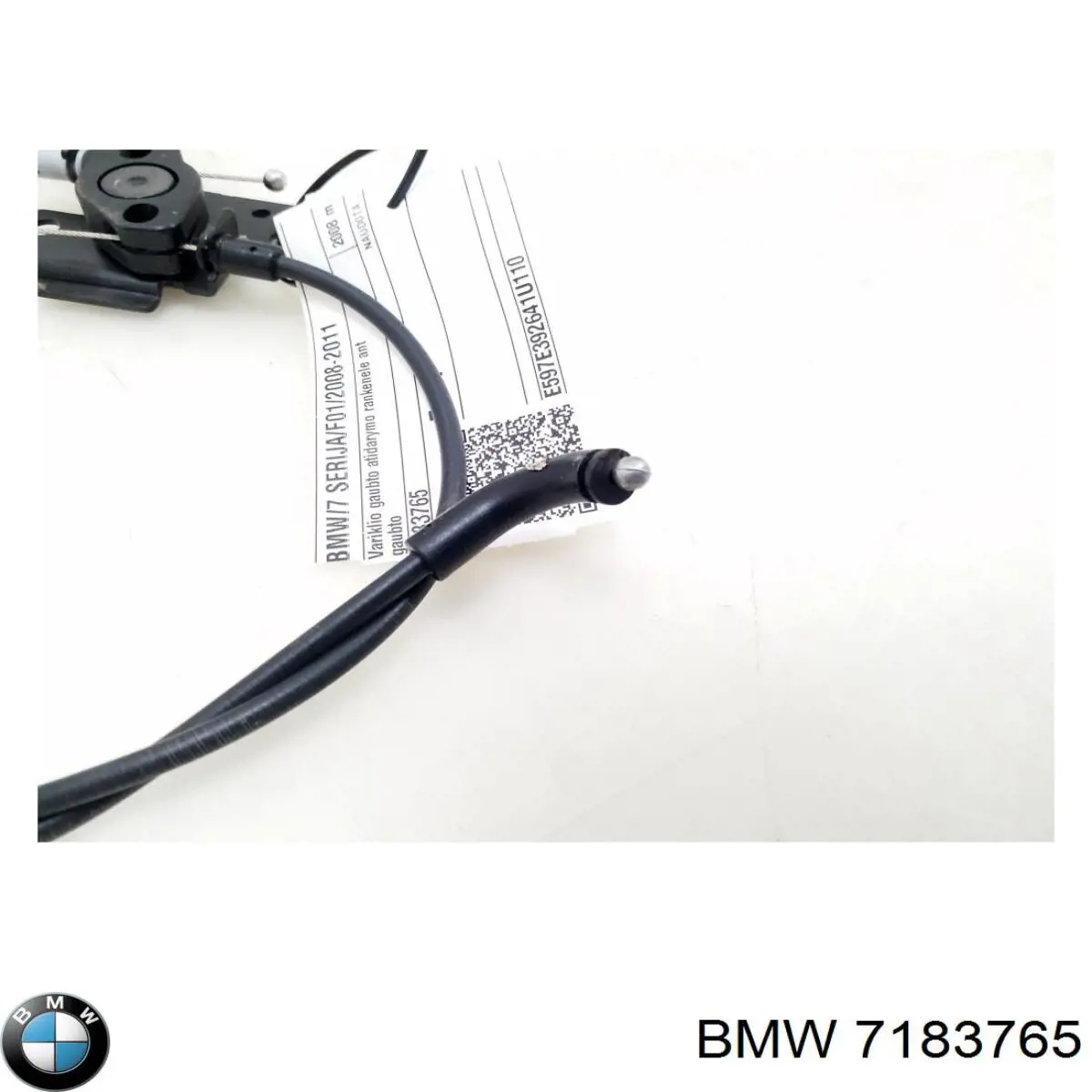 Compre 7183765 BMW Puxador de abertura da capota
