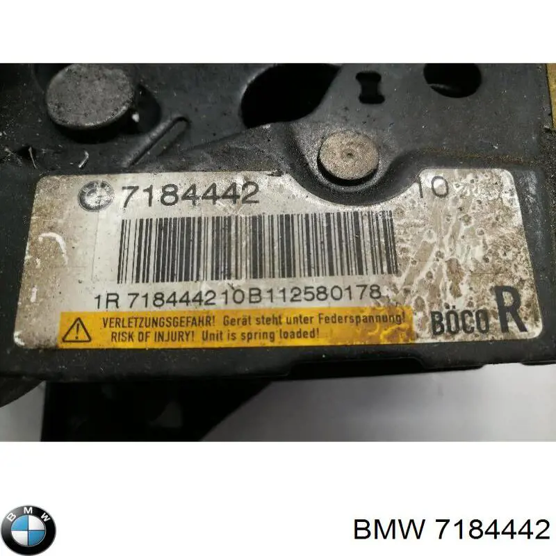 Fecho da capota direito 7184442 BMW