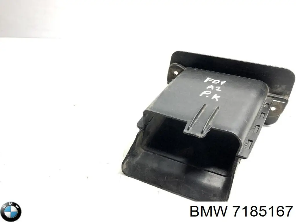 7185167 BMW Conduto de ar (defletor) esquerdo do radiador
