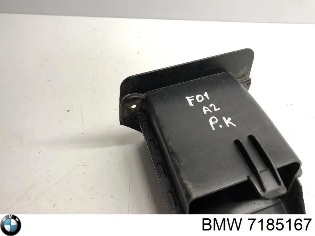 7185167 BMW Conduto de ar (defletor) esquerdo do radiador