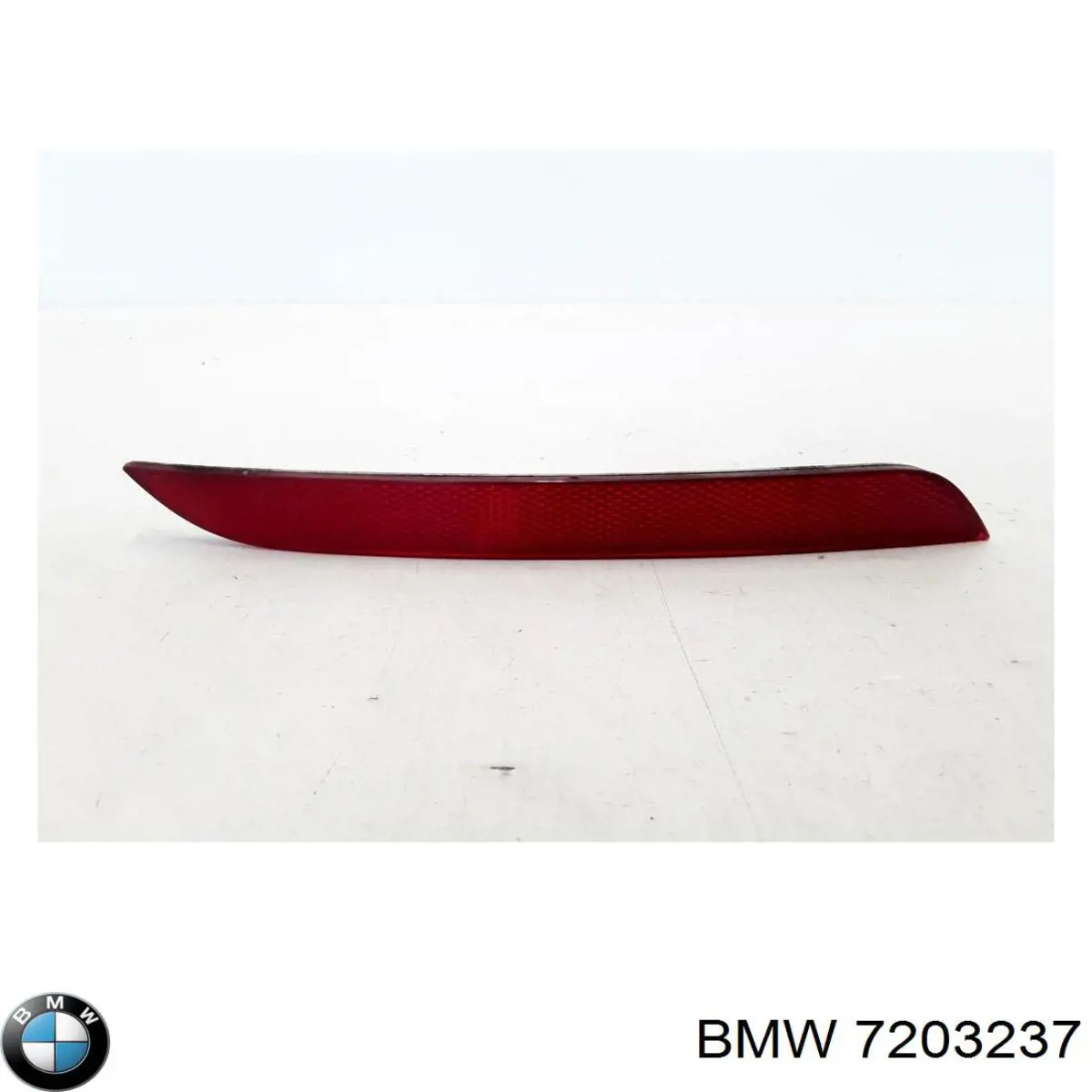 Retrorrefletor (refletor) do pára-choque traseiro esquerdo BMW 7203237 preço, a partir de 26,38 USD