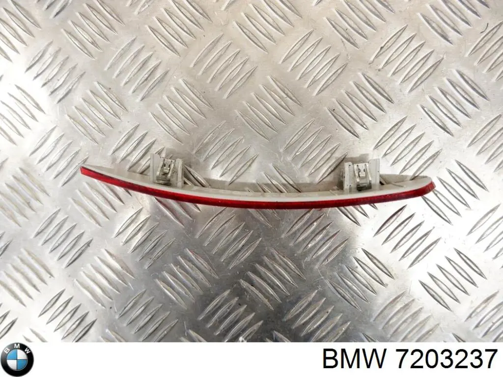 Compre 7203237 BMW Retrorrefletor (refletor) do pára-choque traseiro esquerdo