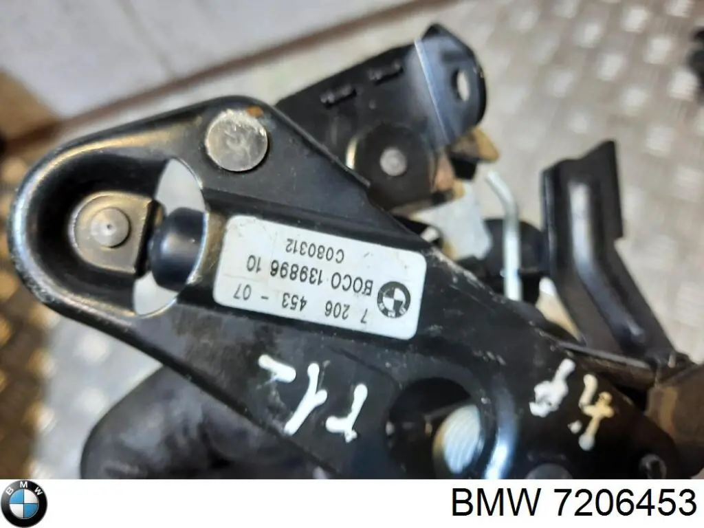 7206453 BMW Fecho da capota esquerdo