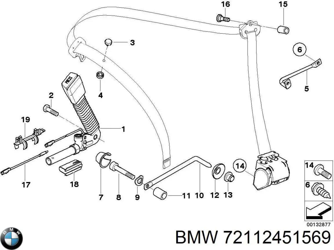  BMW 51718126605 preço, a partir de 1,56 USD