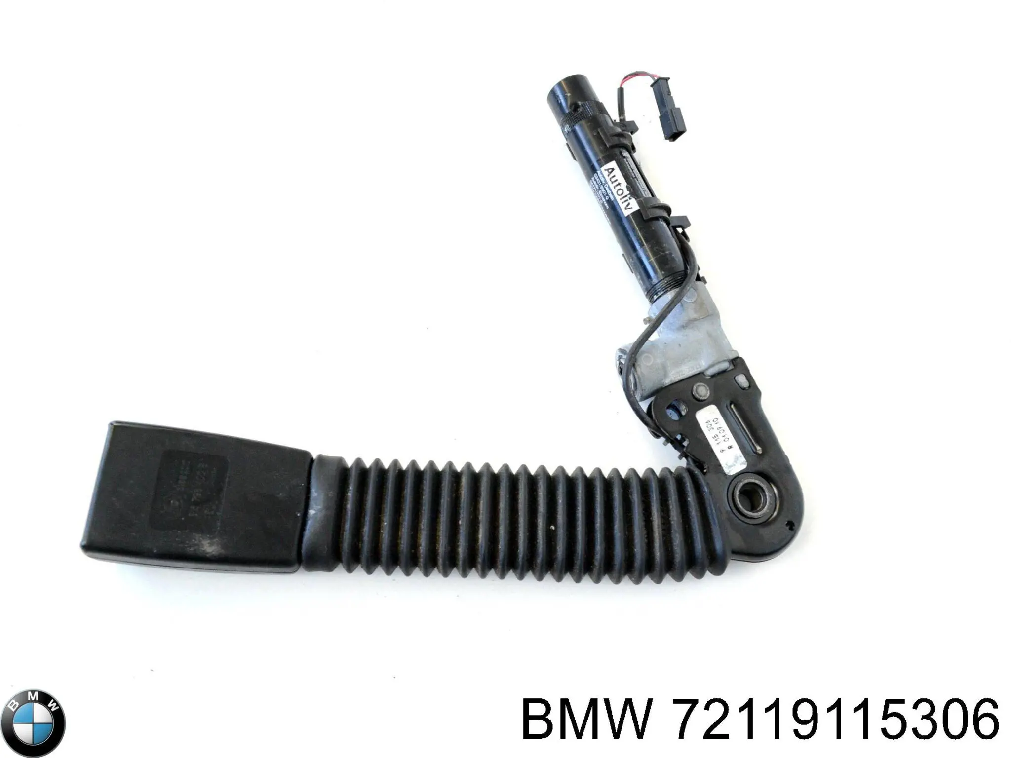 72119115306 BMW Barra (fecho) de fixação da correia de segurança dianteira direita