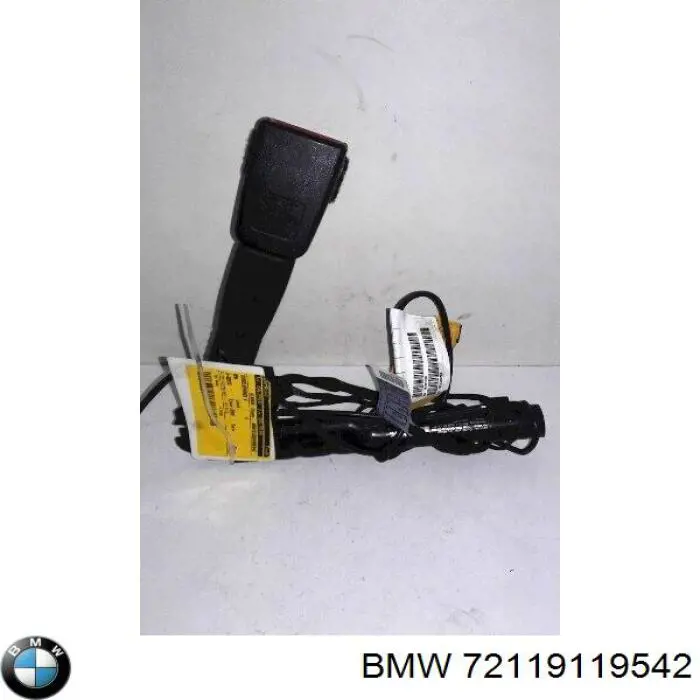 72119119542 BMW Barra (fecho) de fixação da correia de segurança dianteira direita