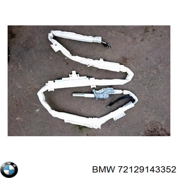 Cinto de segurança (AIRBAG) de estore lateral direito BMW 72129143352 preço, a partir de 124,50 USD