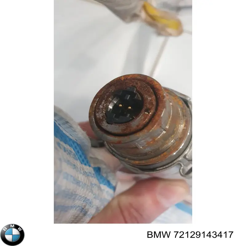 72129143417 BMW Cinto de segurança (AIRBAG) de estore lateral esquerdo