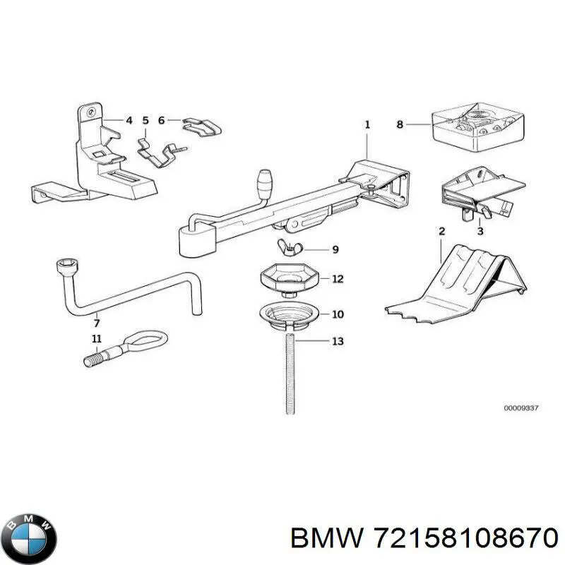 Gancho de reboque BMW 72158108670 preço, a partir de 25,91 USD
