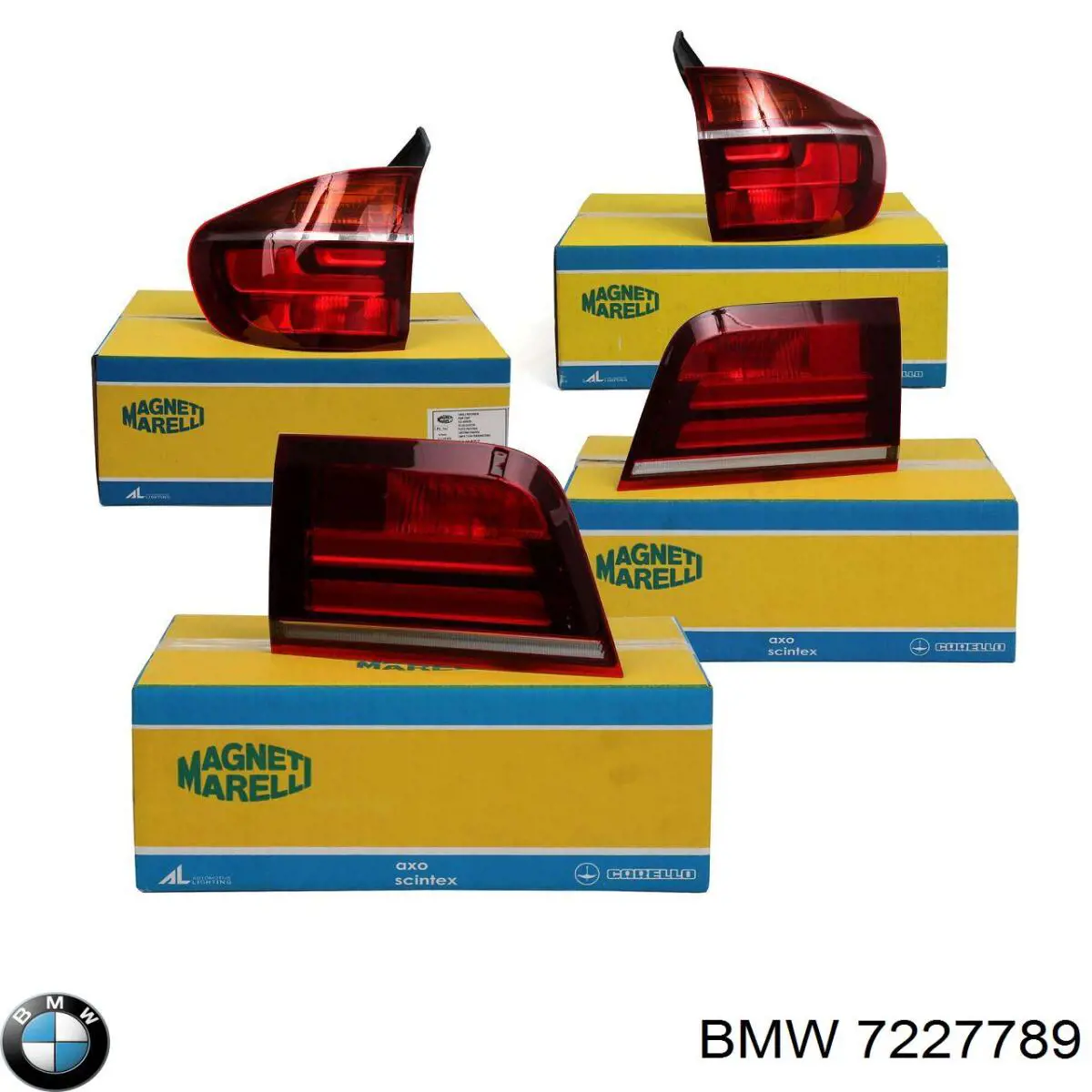 Lanterna traseira esquerda externa BMW 7227789 preço, a partir de 207,37 USD
