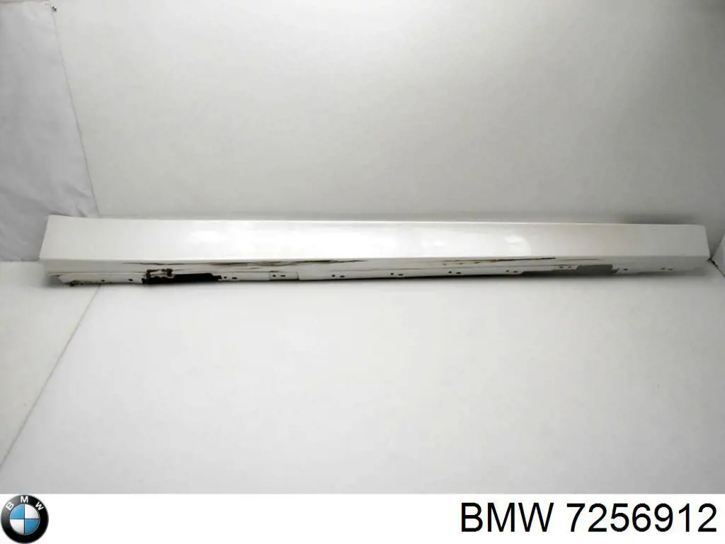 7256912 BMW Placa sobreposta (moldura) externa direita de acesso