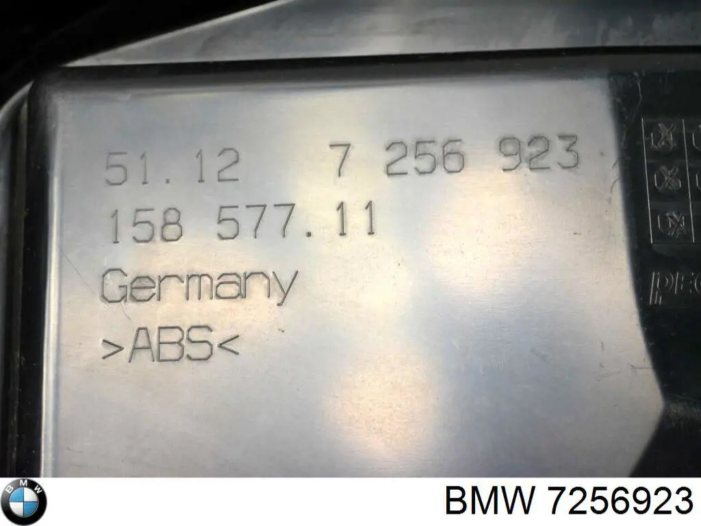 Compre 7256923 BMW Consola esquerda do pára-choque traseiro externo