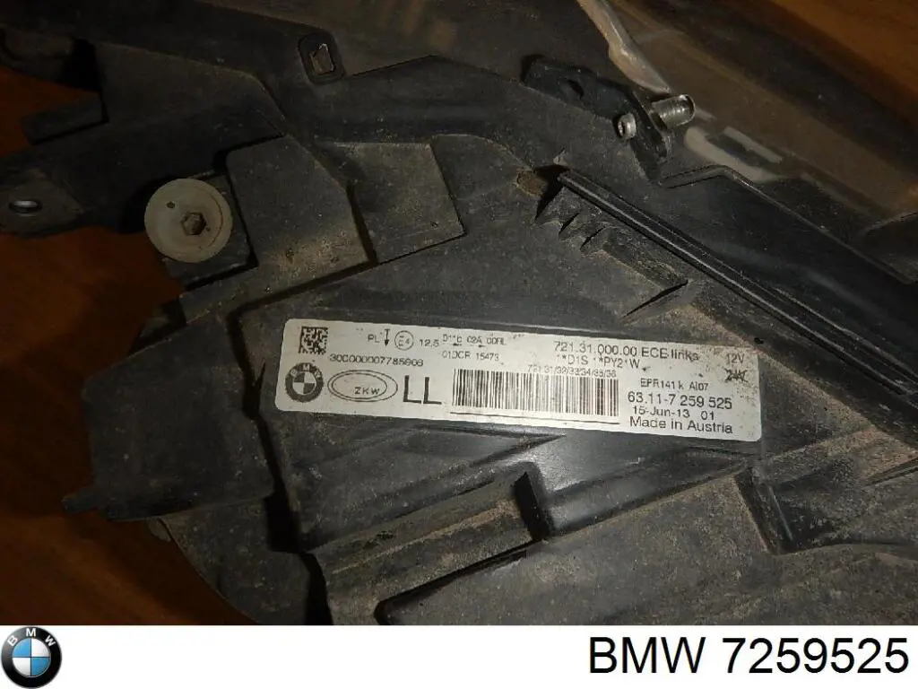 7259525 BMW Luz esquerda