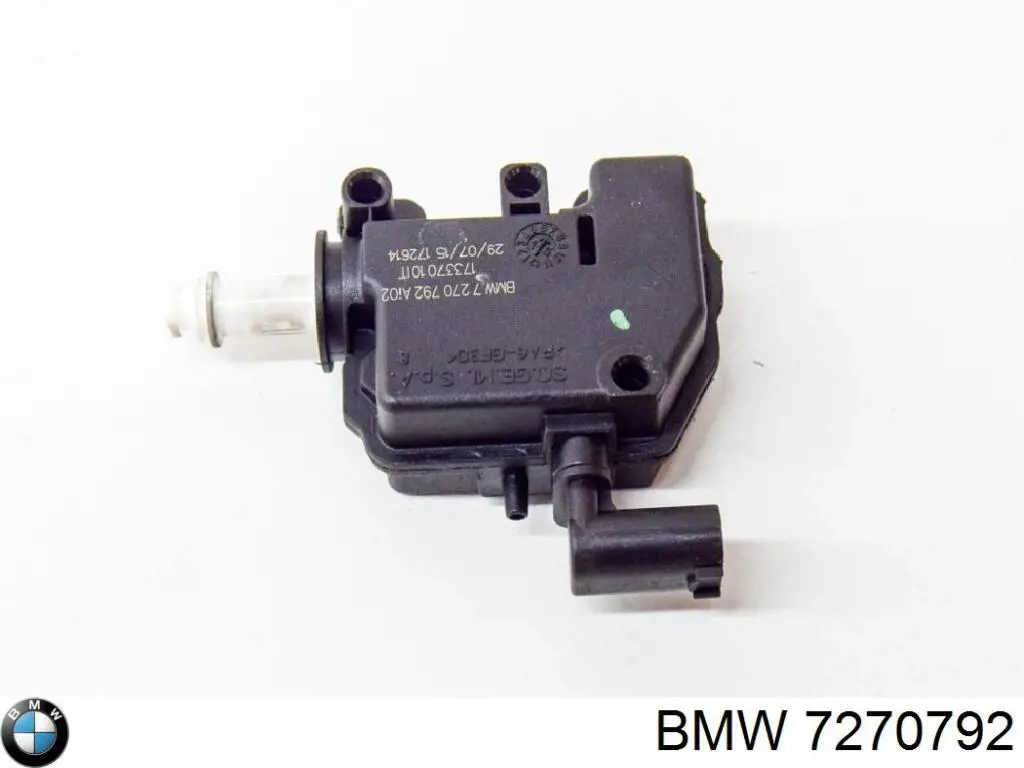 Fecho de abertura do alcapão do tanque de combustível 7270792 BMW